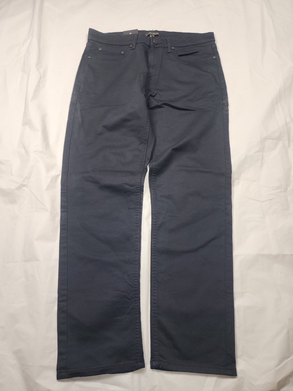 Banana Republic Men's 5-Pockets Straight Leg Chino Pants Black Size 32w / 30in